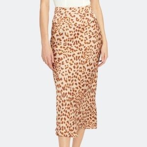 Free people cheetah skirt